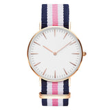 Top Luxury Brand Fashion Nylon Band Women Watch