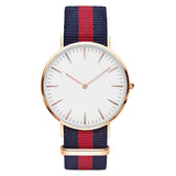 Top Luxury Brand Fashion Nylon Band Women Watch