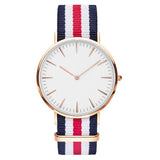 Top Luxury Brand Fashion Nylon Band Women Watch
