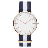 Top Luxury Brand Fashion Nylon Band Women Watch