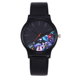 Hot Sale Fashion Country Style Flower Printed Women Watch