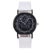New Arrive Fashion Aircraft Pointer Map Women Watch