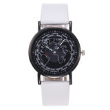New Arrive Fashion Aircraft Pointer Map Women Watch