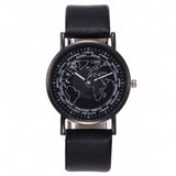 New Arrive Fashion Aircraft Pointer Map Women Watch