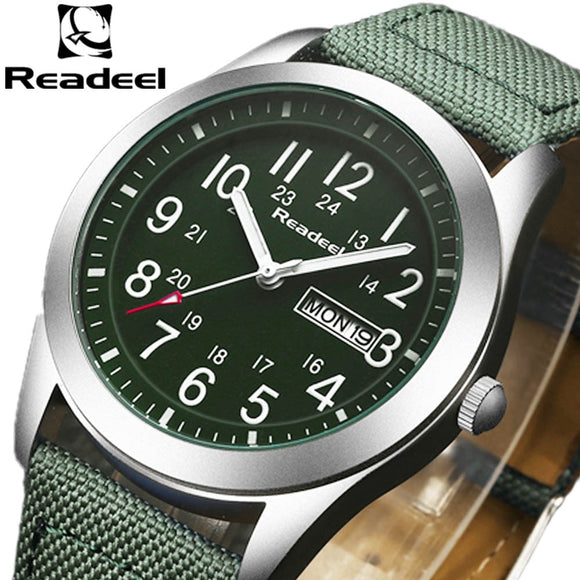 2019 Readeel Luxury Brand Military Watch Men